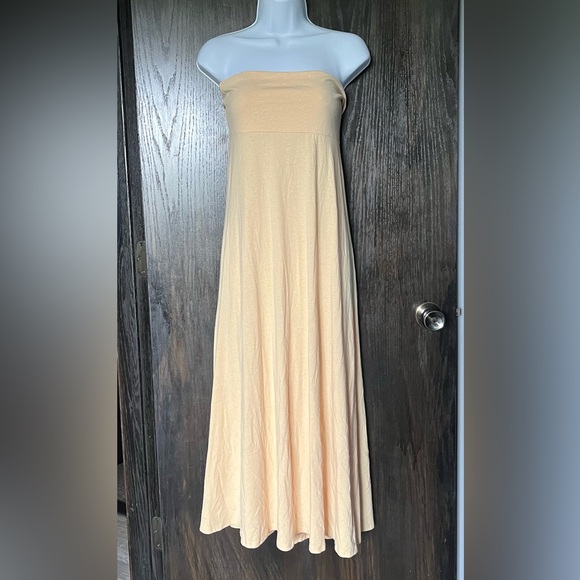 Long light yellow skirt, L by LuLaRoe - Picture 1 of 3